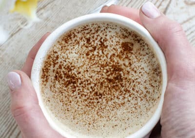 Café latte protéiné